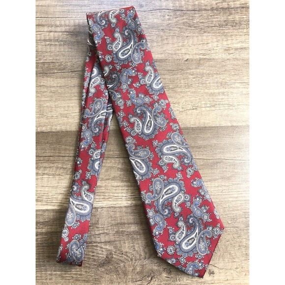 mallory & Church Accessories Vintage Mallory Church London Red